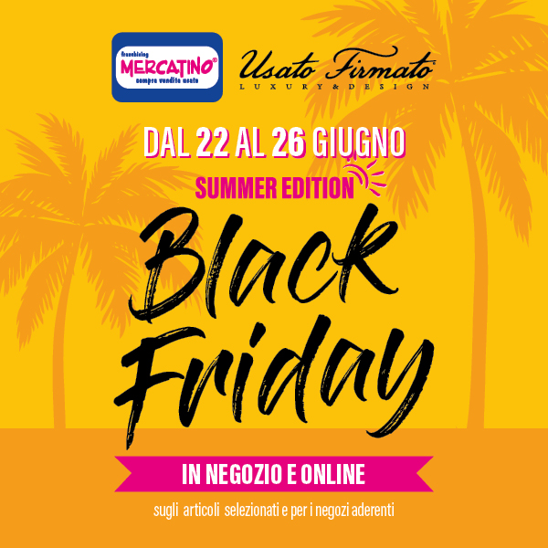 È già Black Friday anche per l'usato di  Seconda Mano