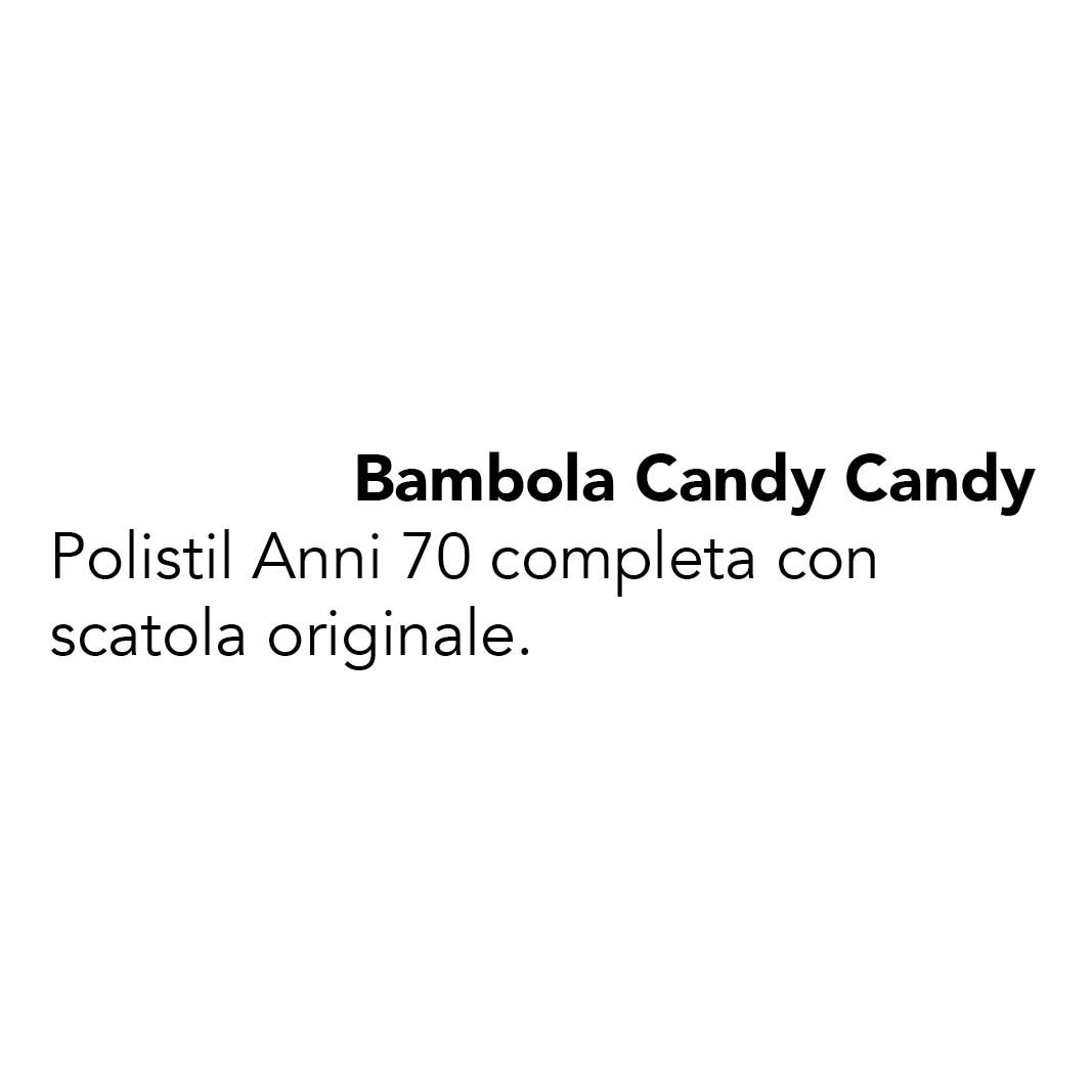 Bambola Candy Candy Anni 70 Polistil | Mercatino dell'Usato Alessandria 5