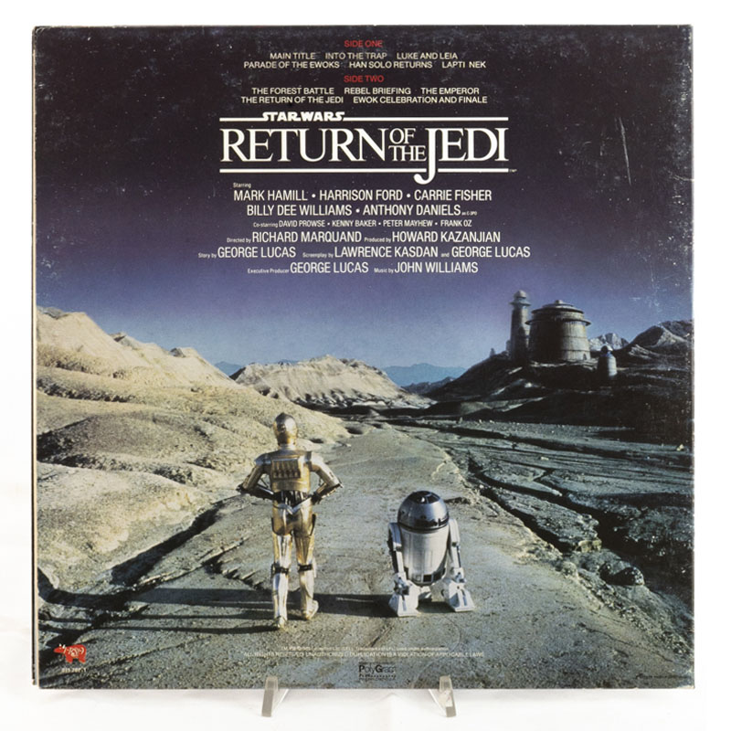 The Return Of The Jedi Soundtrack | Mercatino dell'Usato Alessandria 2