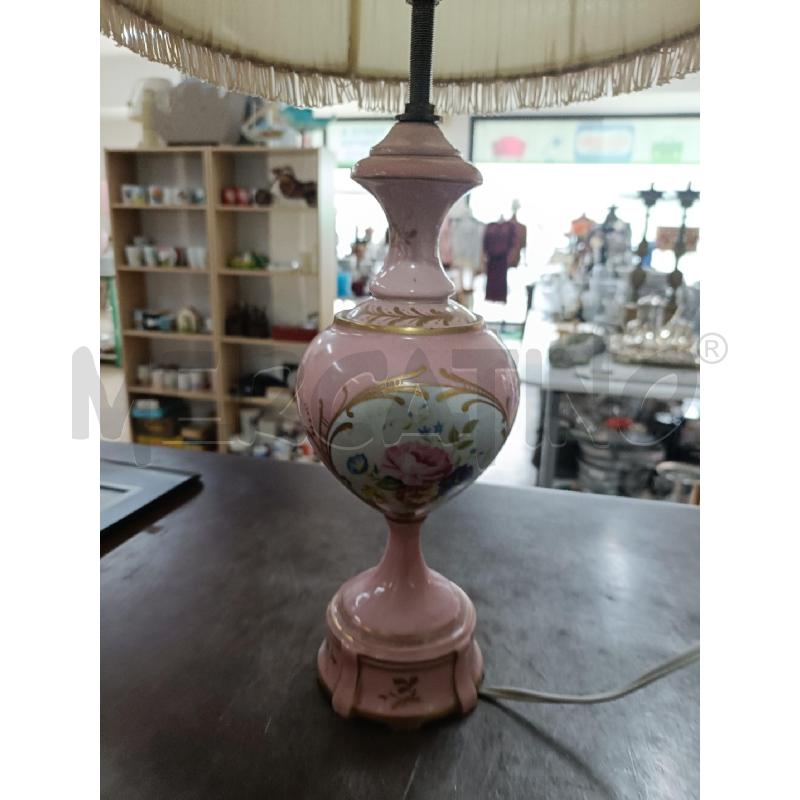 ABAT JOUR ROSA CERAMICA FIORI LIMOGES | Mercatino dell'Usato San  benedetto del tronto 1