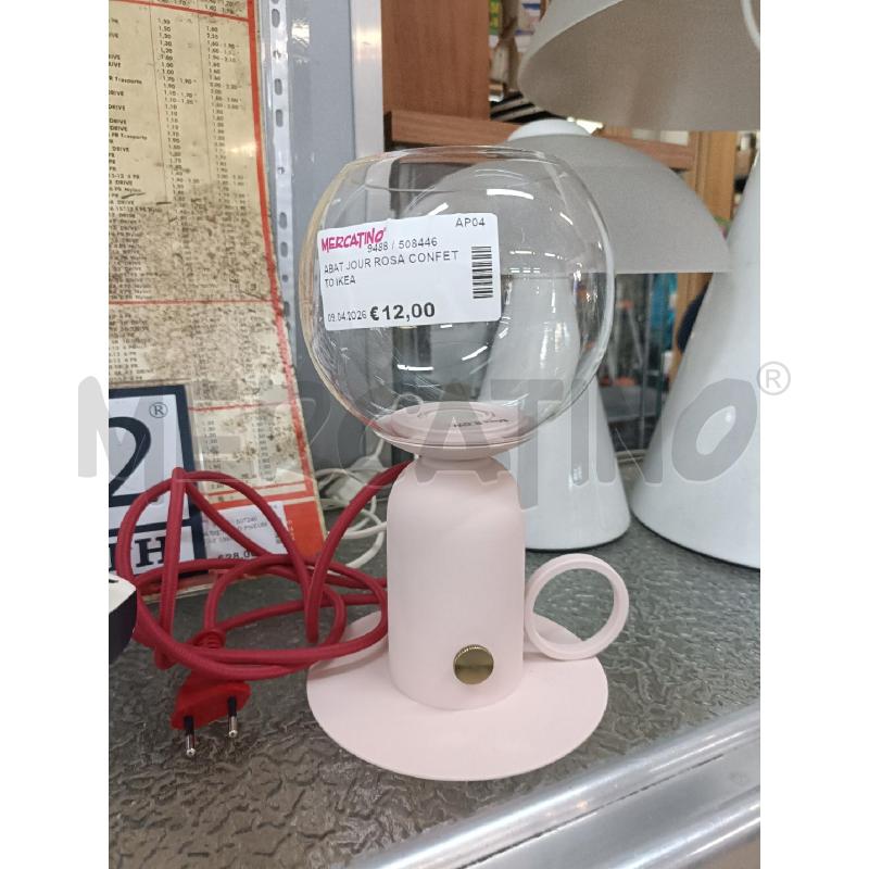 ABAT JOUR ROSA CONFETTO IKEA | Mercatino dell'Usato San  benedetto del tronto 1