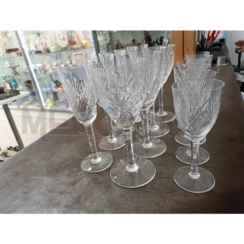 BICCHIERI PZ. 14 MISTI SAINT LOUIS CRYSTAL CHANTILLY | Mercatino dell'Usato San  benedetto del tronto 3