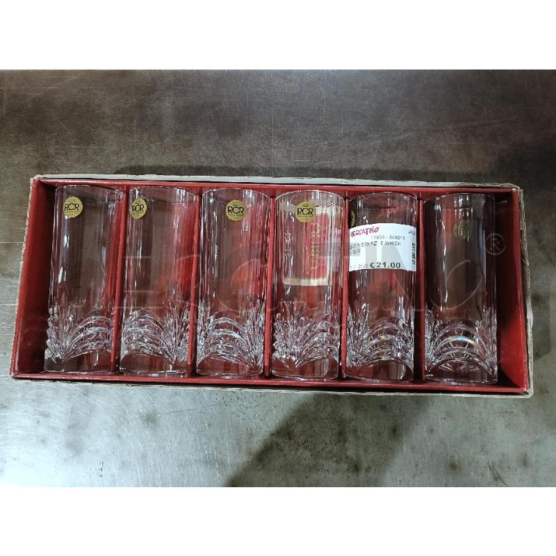 BICCHIERI PZ. 6 WHISKY RCR | Mercatino dell'Usato San  benedetto del tronto 1