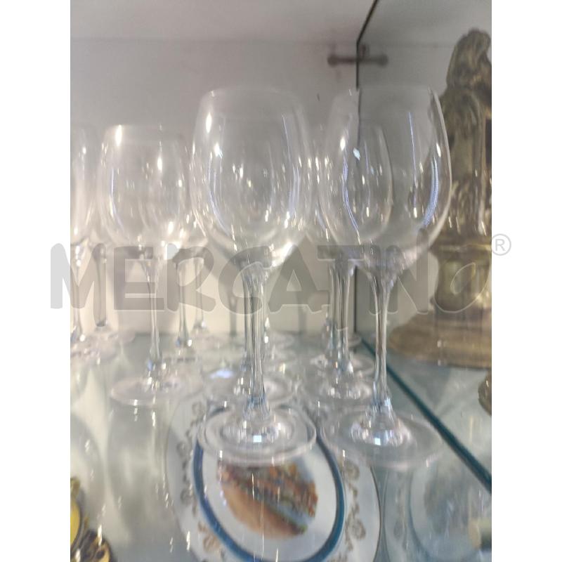 BICCHIERI SERVIZIO LISA MORI CALICI QUATTRO TIPI | Mercatino dell'Usato San  benedetto del tronto 4