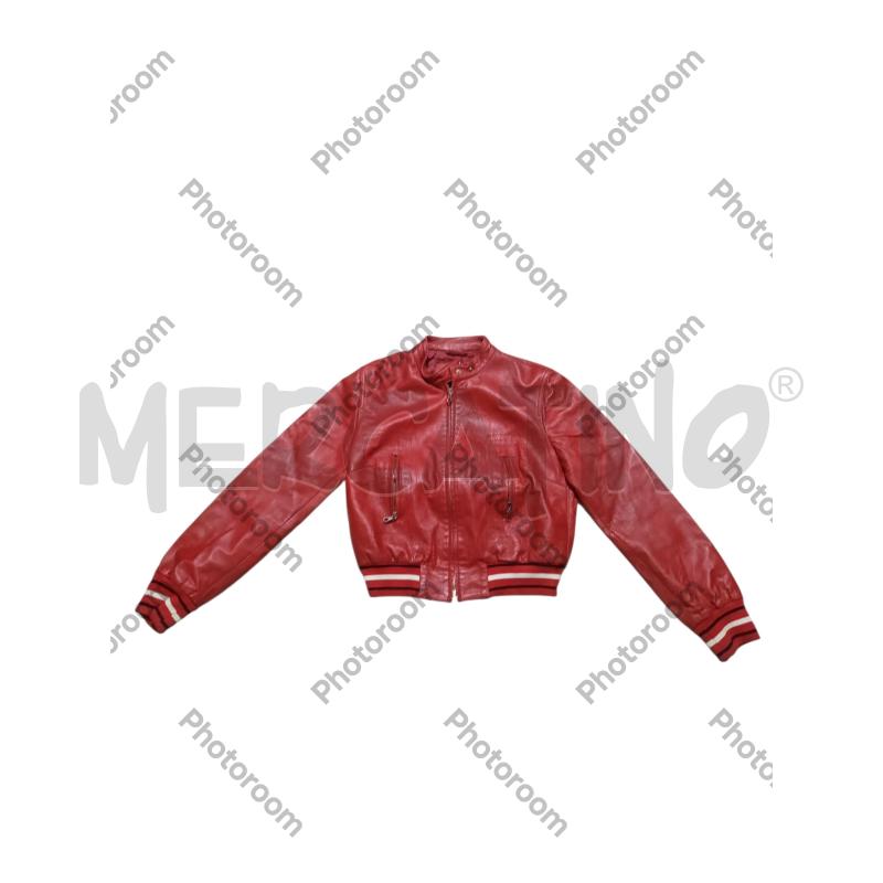 BOMBER DONNA ROSSO PELLE MODELLO CINZIA | Mercatino dell'Usato San  benedetto del tronto 1
