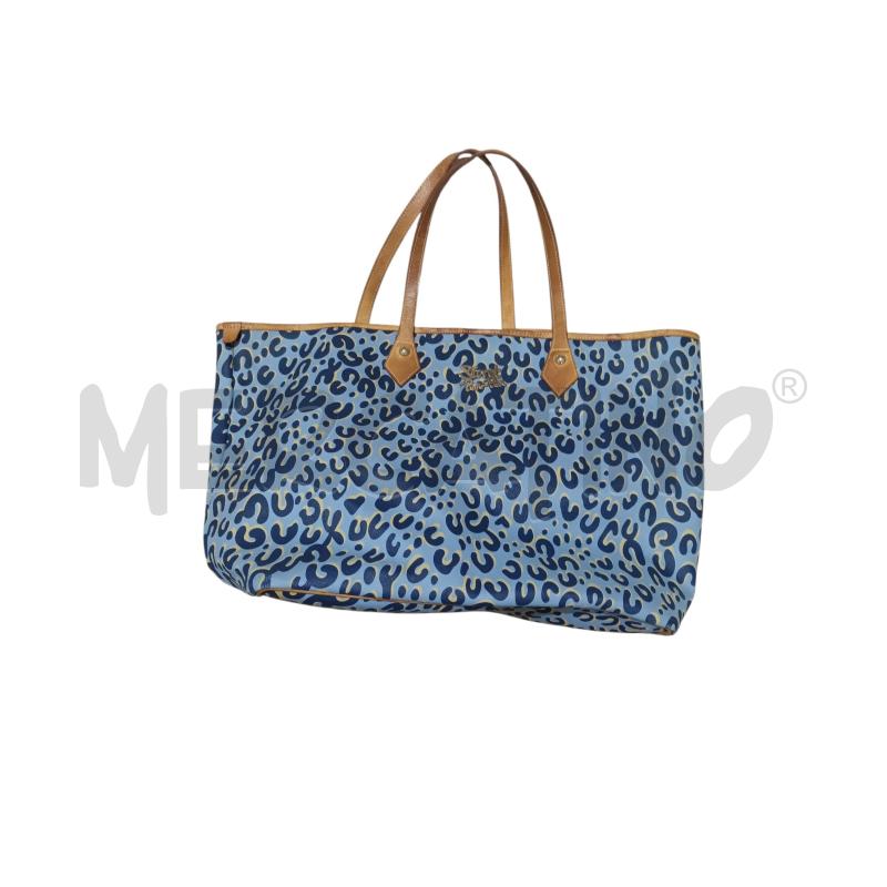 BORSA DONNA ANIMALIER AZZURRO BLU SECRET PON PON | Mercatino dell'Usato San  benedetto del tronto 1