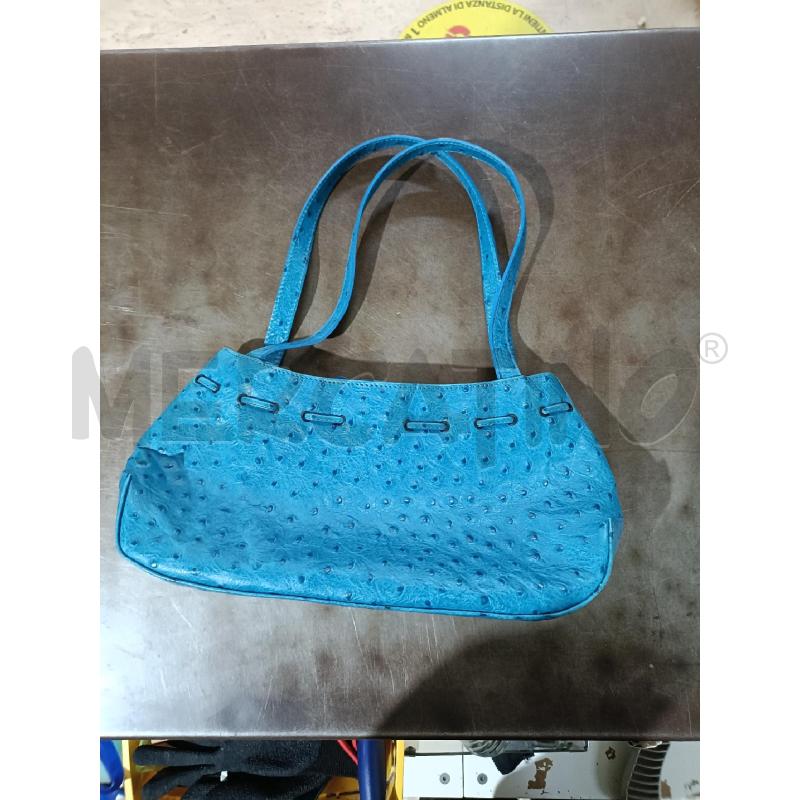 BORSA DONNA ORCIANI STRUZZO BLU | Mercatino dell'Usato San  benedetto del tronto 1