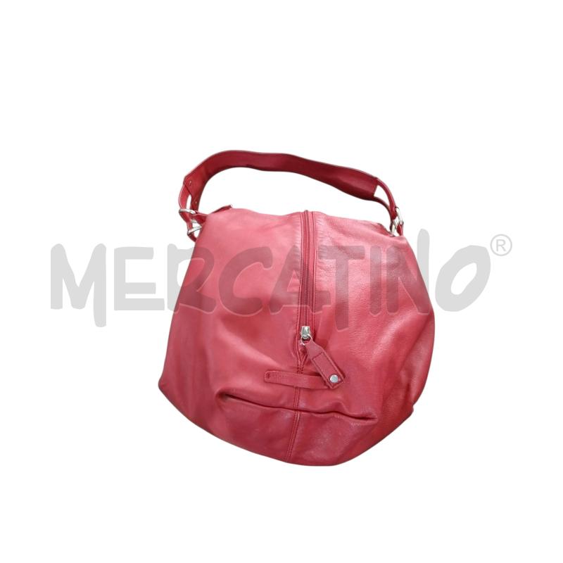 BORSA DONNA PELLE ROSSA MANDARINA DUCK | Mercatino dell'Usato San  benedetto del tronto 1