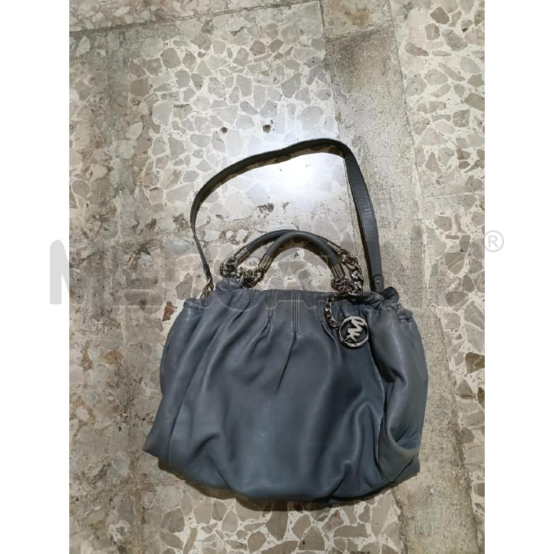 BORSA PELLE GRIGIA MICHAEL KORS | Mercatino dell'Usato San  benedetto del tronto 1