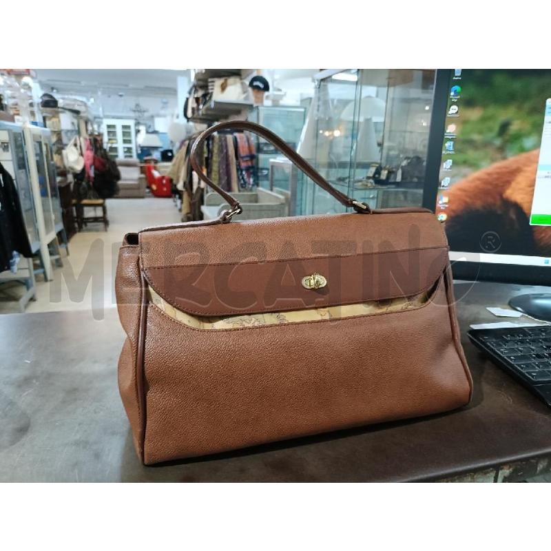 BORSA PELLE MARRONE PRIMA CLASSE ALVIERO MARTINI | Mercatino dell'Usato San  benedetto del tronto 1