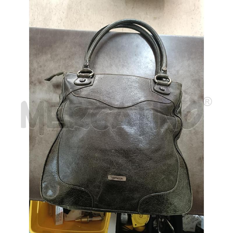BORSA PELLE VERDE OLIVA GALLIANO | Mercatino dell'Usato San  benedetto del tronto 2