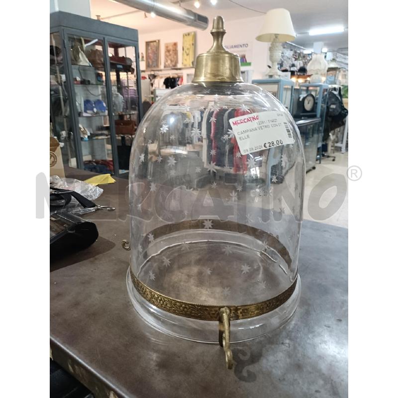 CAMPANA VETRO  CON STELLE | Mercatino dell'Usato San  benedetto del tronto 1
