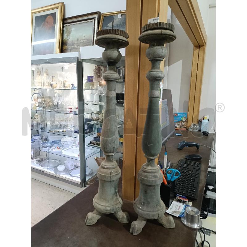 CANDELIERI COPPIA  | Mercatino dell'Usato San  benedetto del tronto 1