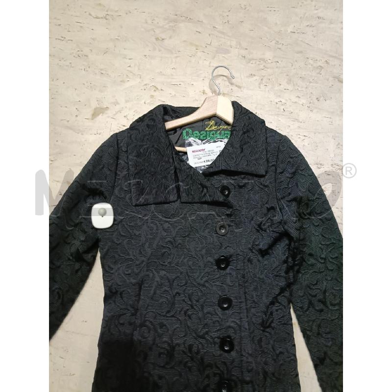 CAPPOTTO DONNA NERO DESIGUAL CON CERCHI | Mercatino dell'Usato San  benedetto del tronto 2