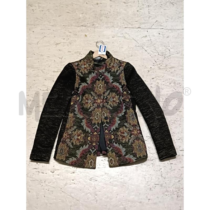 CAPPOTTO DONNA NERO FANTASIA FLOREALE FILI LIU JO | Mercatino dell'Usato San  benedetto del tronto 1