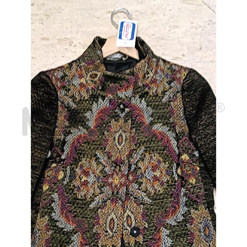 CAPPOTTO DONNA NERO FANTASIA FLOREALE FILI LIU JO | Mercatino dell'Usato San  benedetto del tronto 2
