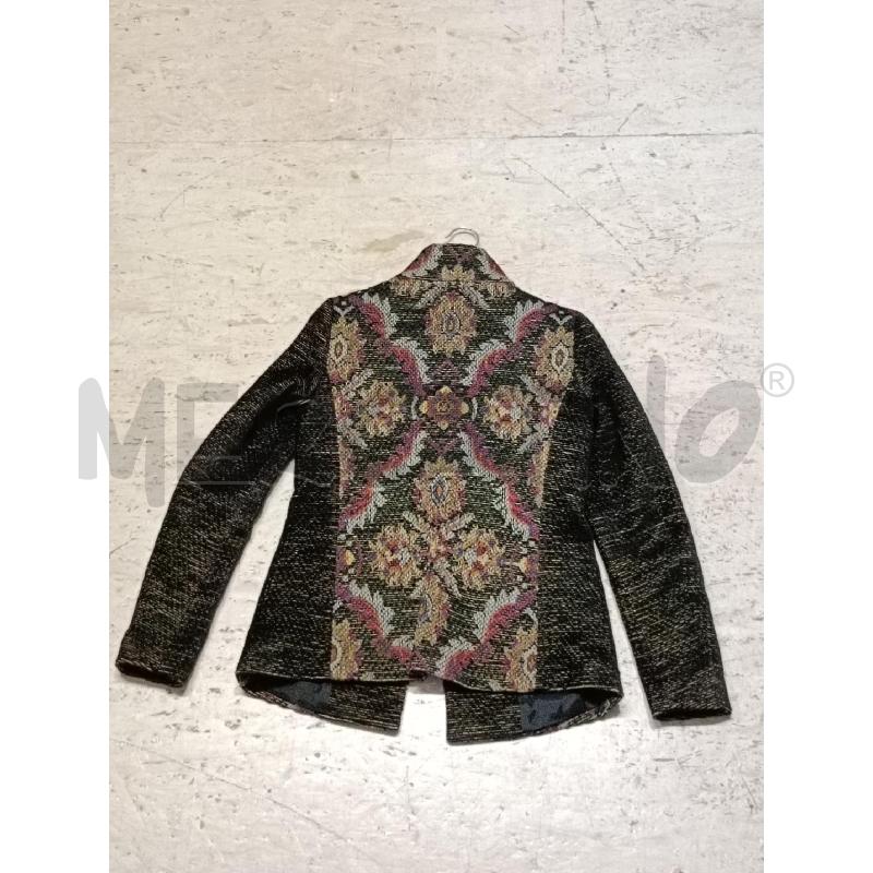 CAPPOTTO DONNA NERO FANTASIA FLOREALE FILI LIU JO | Mercatino dell'Usato San  benedetto del tronto 3