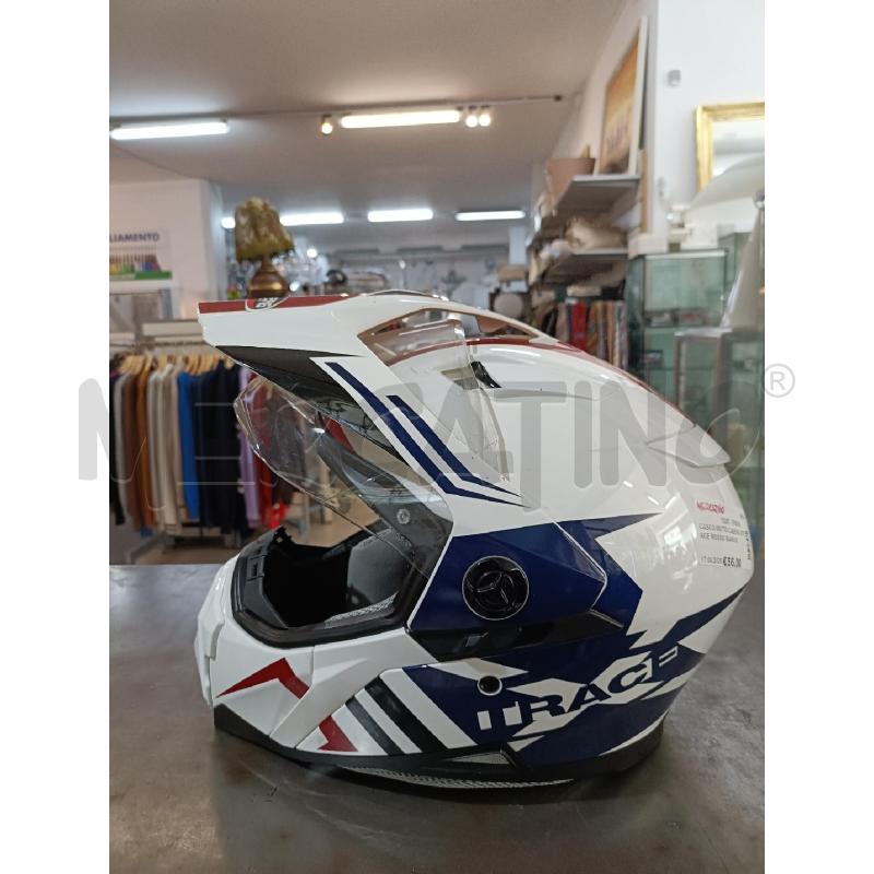 CASCO MOTO CABERG XTRACE ROSSO BIANCO BLU | Mercatino dell'Usato San  benedetto del tronto 2