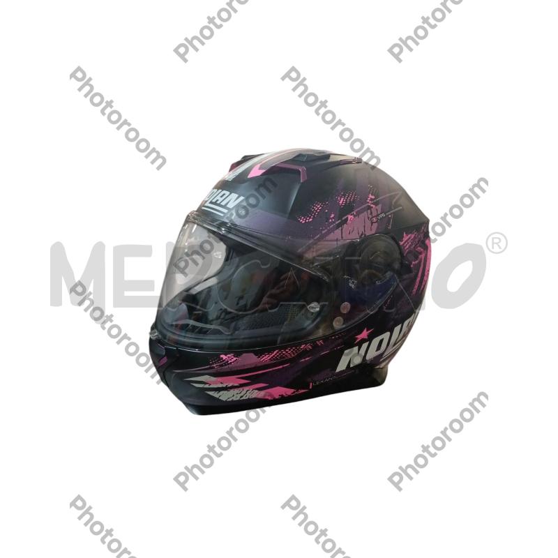 CASCO MOTO NOLAN N87 NERO FUXIA  | Mercatino dell'Usato San  benedetto del tronto 1