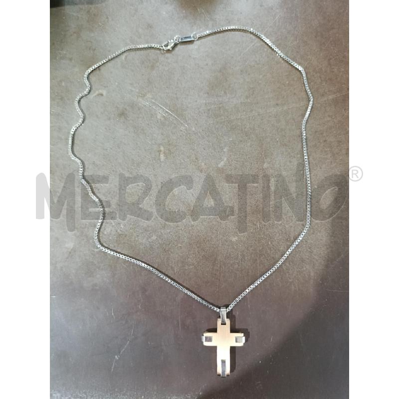 COLLANA CROCIFISSO BRONZATO ZANCAN | Mercatino dell'Usato San  benedetto del tronto 1
