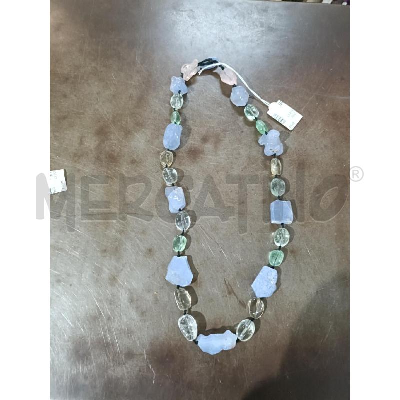 COLLANA PIETRE CELESTE | Mercatino dell'Usato San  benedetto del tronto 1