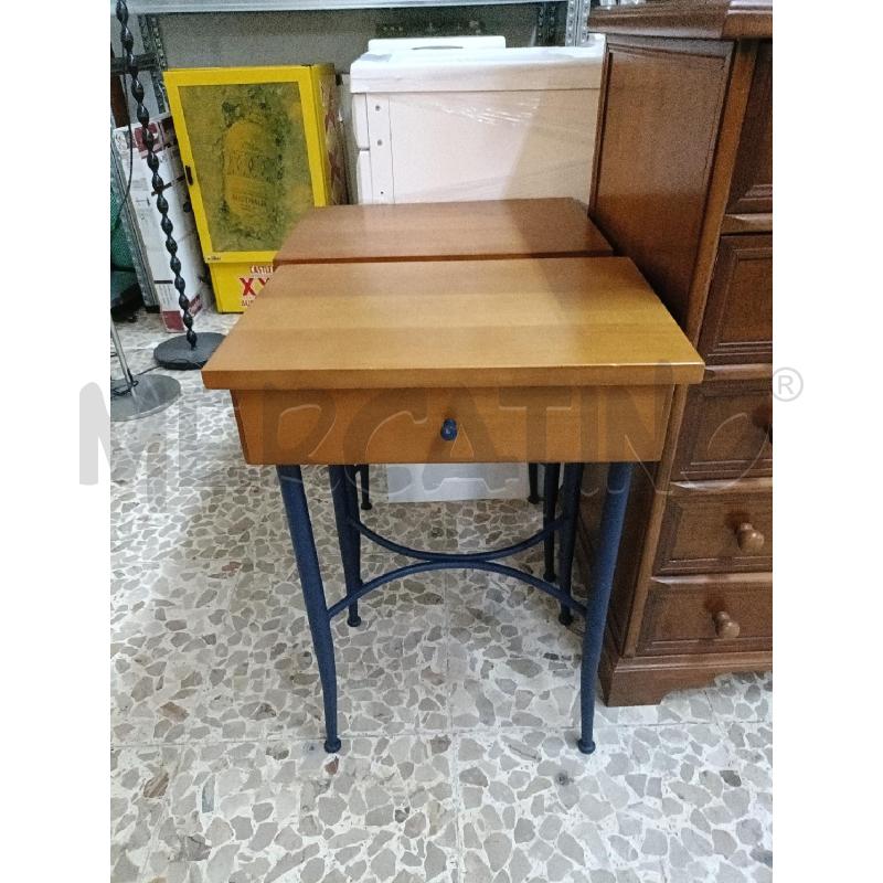 COMODINI COPPIA CON CASSETTO | Mercatino dell'Usato San  benedetto del tronto 1