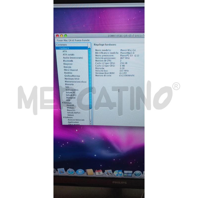 COMPUTER APPLE POWERMAC G4 M8570  | Mercatino dell'Usato San  benedetto del tronto 3