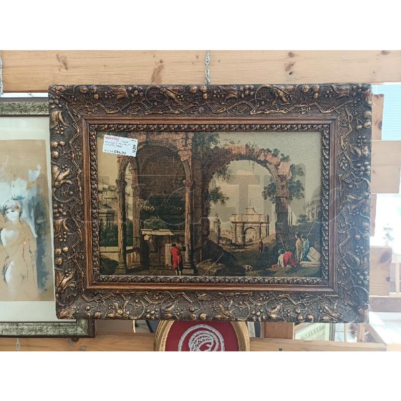 CORNICE LEGNO CON DECORAZIONE VIGNA | Mercatino dell'Usato San  benedetto del tronto 1