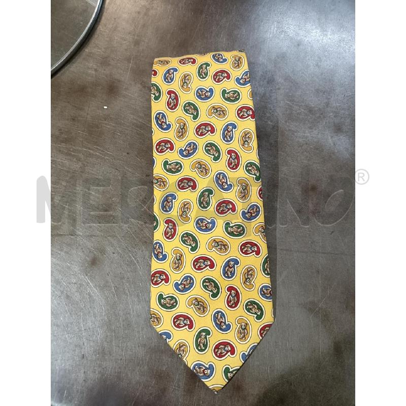CRAVATTA GIALLA FANTASUA KASHMIR TEDDY BEAR HARRY E SONS | Mercatino dell'Usato San  benedetto del tronto 1