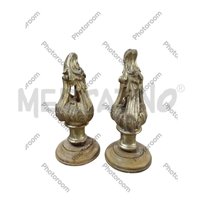 DECORAZIONE LEGNO DORATO FUOCO | Mercatino dell'Usato San  benedetto del tronto 1
