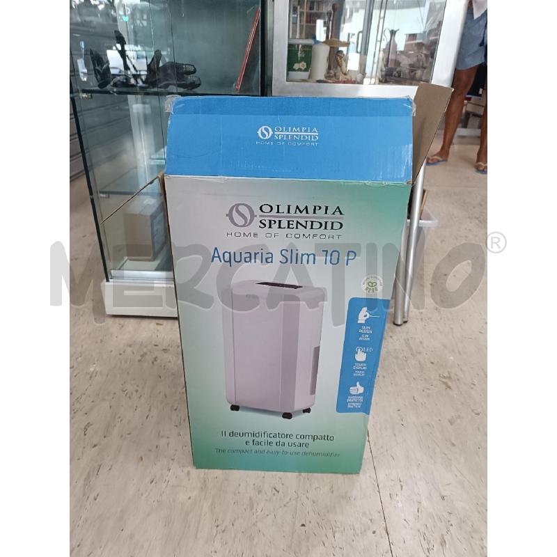 DEUMIDIFICATORE OLIMPIA SPLENDID AQUA SLIM 10  | Mercatino dell'Usato San  benedetto del tronto 1