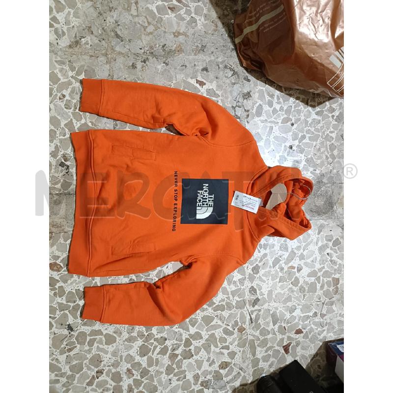 FELPA DONNA ARANCIO THE NORTH FACE | Mercatino dell'Usato San  benedetto del tronto 1