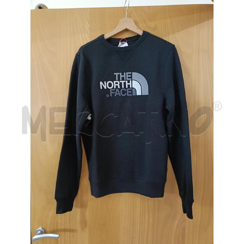 FELPA UOMO NERA LOGO THE NORTH FACE TONALITA GRIGIO | Mercatino dell'Usato San  benedetto del tronto 1