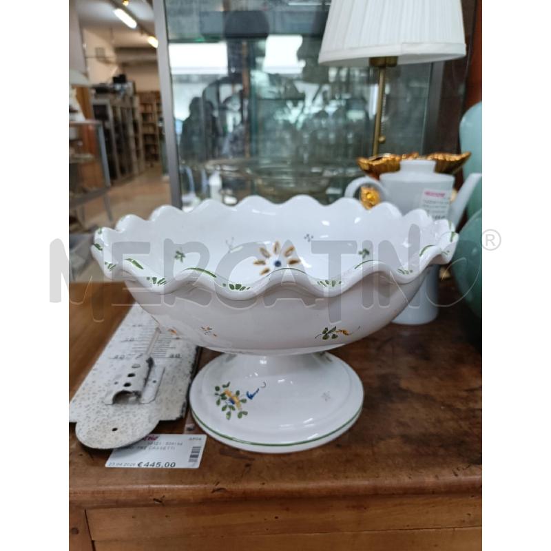 FRUTTIERA CERAMICA UCCELLO E FIORI | Mercatino dell'Usato San  benedetto del tronto 1