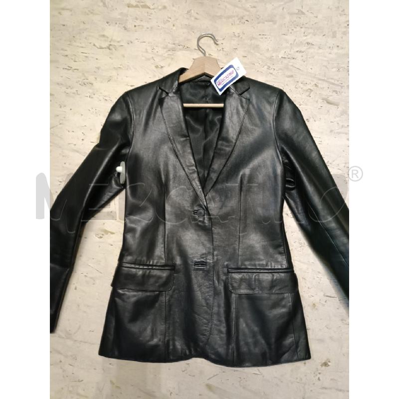 GIACCA PELLE DONNA NERA MARIO GRIFONI | Mercatino dell'Usato San  benedetto del tronto 2