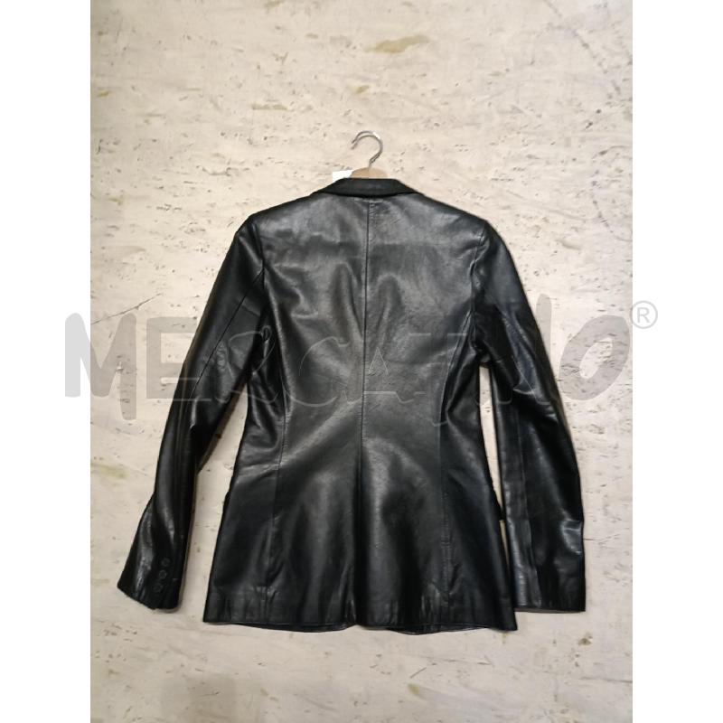 GIACCA PELLE DONNA NERA MARIO GRIFONI | Mercatino dell'Usato San  benedetto del tronto 3