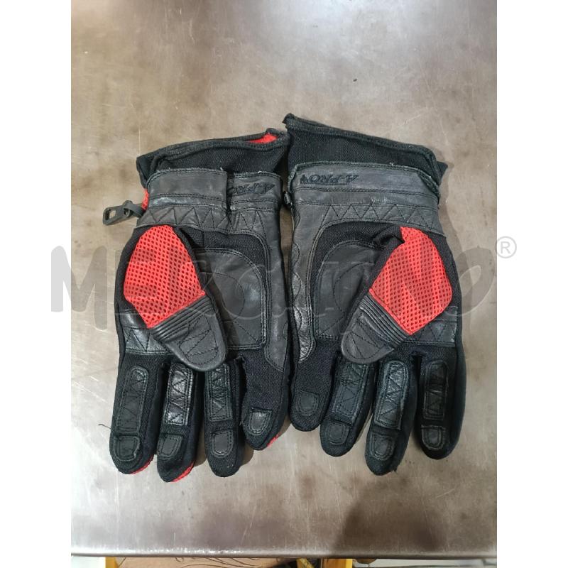 GUANTI PELLE MOTO A PRO ROSSO NERI | Mercatino dell'Usato San  benedetto del tronto 2
