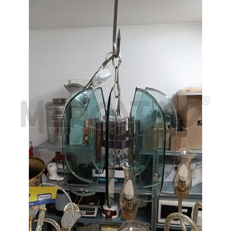 LAMPADARIO VETRI VINTAGE | Mercatino dell'Usato San  benedetto del tronto 1
