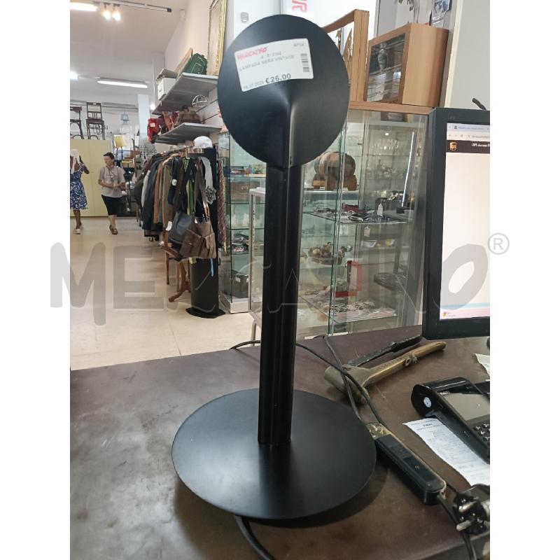 LAMPADA NERA VINTAGE | Mercatino dell'Usato San  benedetto del tronto 1