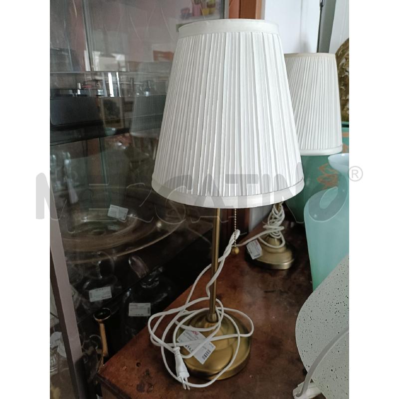 LAMPADA OTTONATA CAPPELLO BIANCO | Mercatino dell'Usato San  benedetto del tronto 1