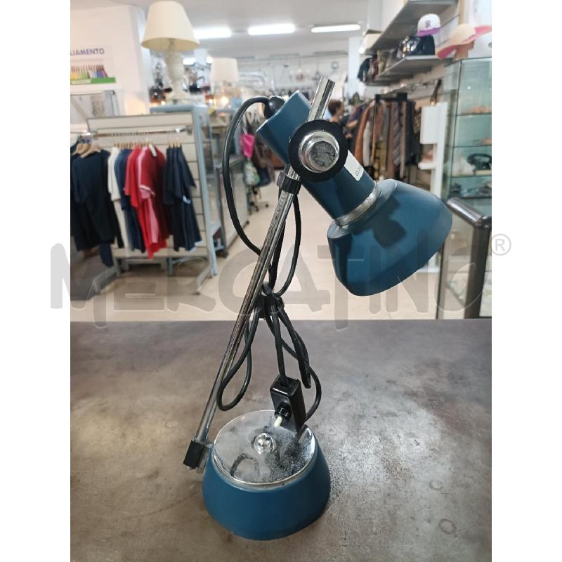 LAMPADA VINTAGE BLU | Mercatino dell'Usato San  benedetto del tronto 1