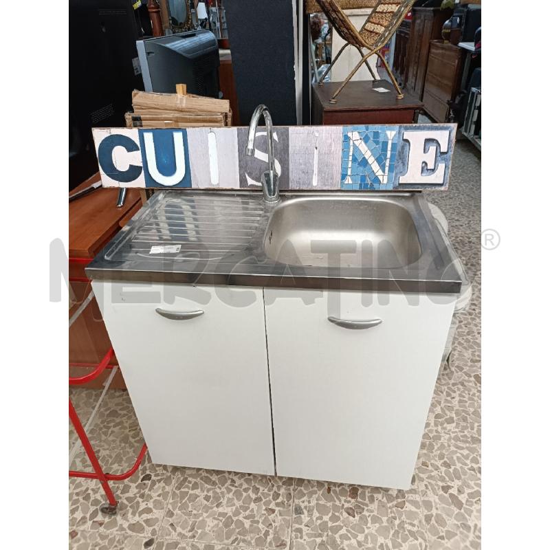 LAVELLO BIANCO PIANO ACCIAIO | Mercatino dell'Usato San  benedetto del tronto 1