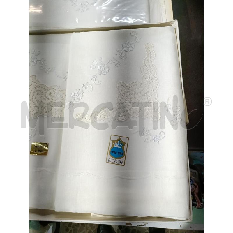 LENZUOLO MATRIMONIALE CON TOMBOLO | Mercatino dell'Usato San  benedetto del tronto 2