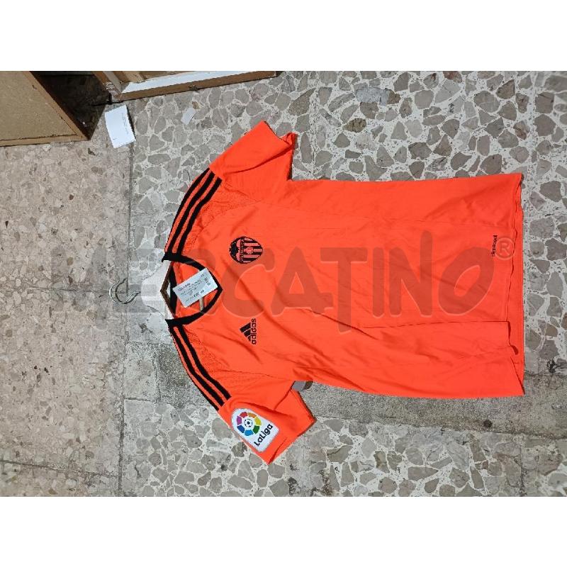MAGLIA CALCIO VALENCIA ARANCIO FLUO ADIDAS | Mercatino dell'Usato San  benedetto del tronto 1