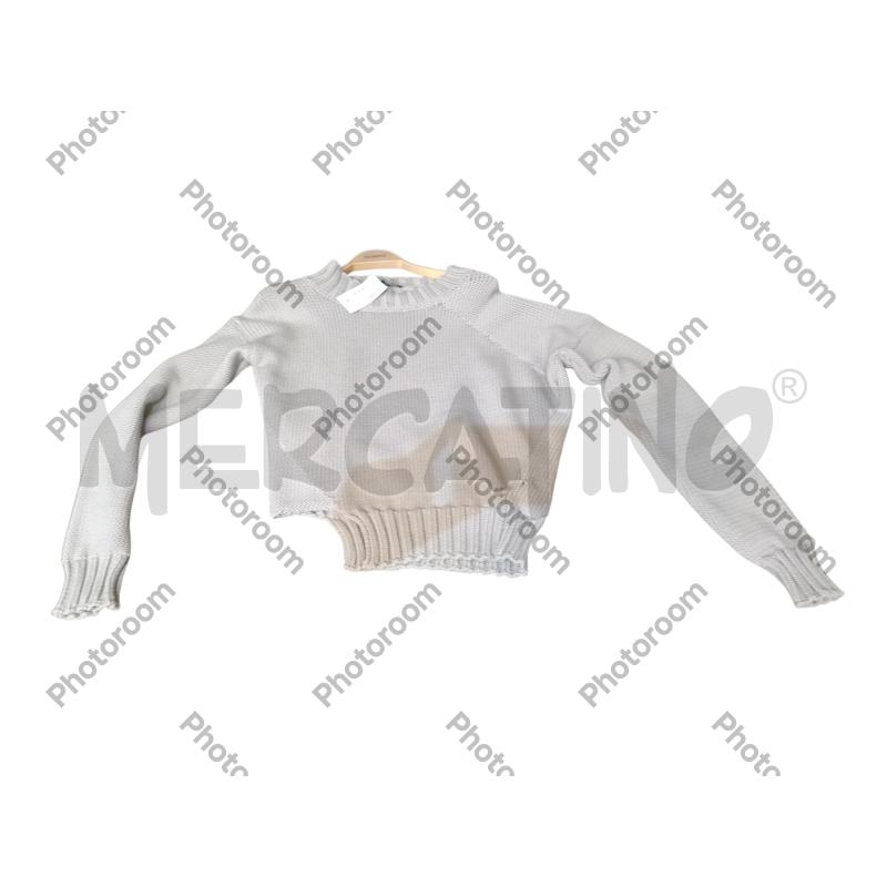 MAGLIA DONNA GRIGIO MALLONI | Mercatino dell'Usato San  benedetto del tronto 1