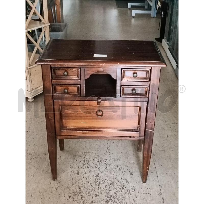 MOBILETTO CON RIBALTINA LEGNO QUATTRO CASSETTI | Mercatino dell'Usato San  benedetto del tronto 1