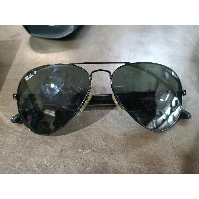 OCCHIALI UOMO RAY BAN AVIATOR POLARIZED | Mercatino dell'Usato San  benedetto del tronto 1