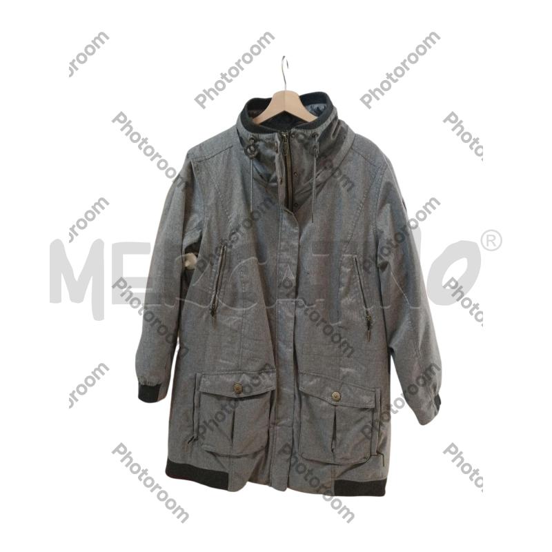 PARKA DONNA GRIGIO G.I.G.A. DX | Mercatino dell'Usato San  benedetto del tronto 1