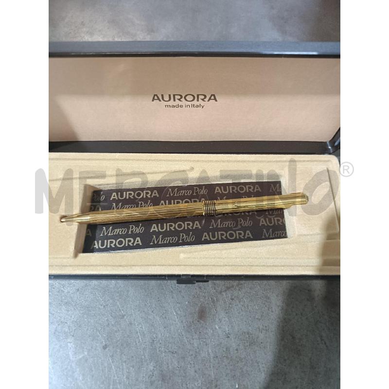 PENNA A SFERA AURORA MARCO POLO DORATA | Mercatino dell'Usato San  benedetto del tronto 1