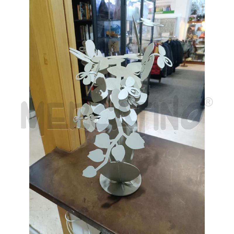 PIANTA ORCHIDEA DA TERRA IN METALLO ARTI E MESTIERI | Mercatino dell'Usato San  benedetto del tronto 2